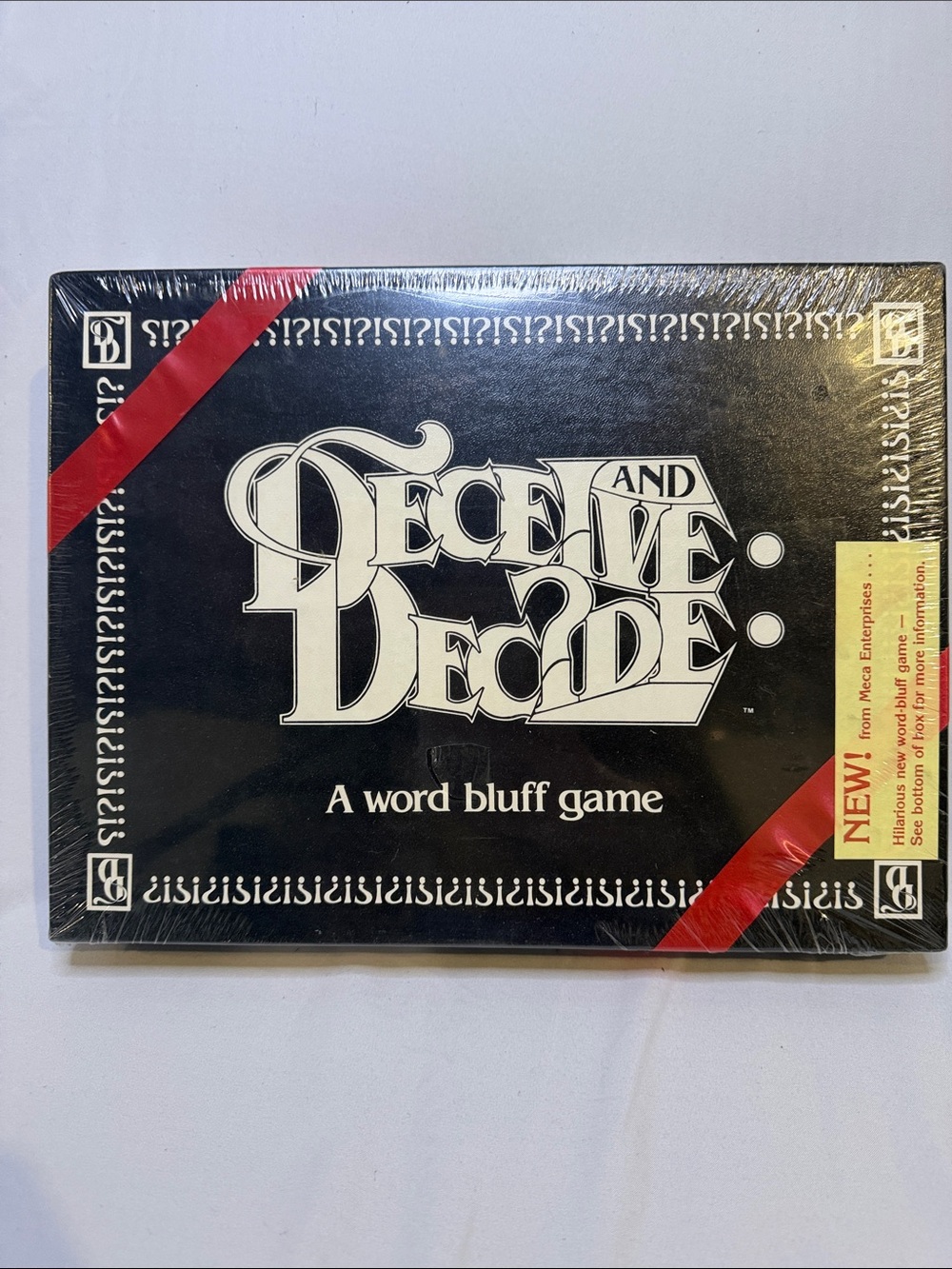 Deceive and Decide: Retro (1984) Word Bluff Game